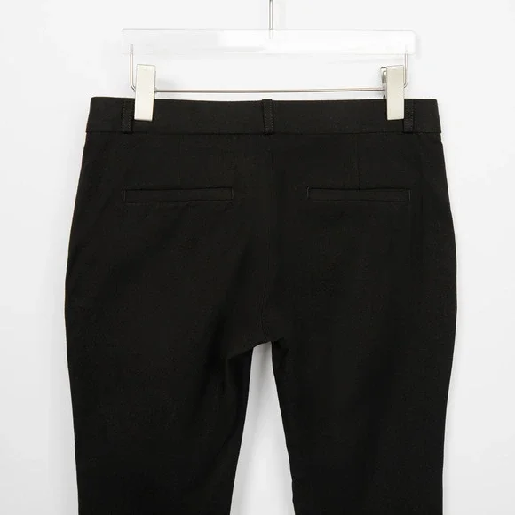 Banana Republic Sloan Slim Fit Black Dress Pants Petite Size 4 Women - Picture 4 of 13